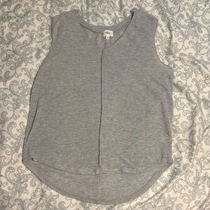 BKE Textured Gray Tank Top